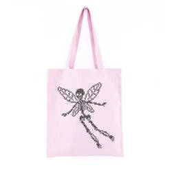 Harajuku Butterfly Skull Punk Print Gothic Canvas Bag BE355 -EgrilDoll Fashion Outlet Store harajuku butterfly skull punk print gothic canvas bag be355 415