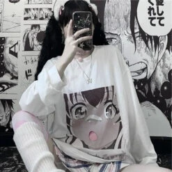 Harajuku Comic Fleece EG15395 -EgrilDoll Fashion Outlet Store harajuku comic fleece eg15395 t shirt 456