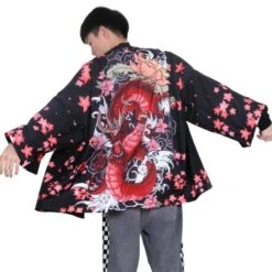 Harajuku Japanese Yukata Haori Kimono Cardigan Unisex Costume BE010 27 Harajuku Japanese Yukata Haori Kimono Cardigan Unisex Costume BE010 -EgrilDoll Fashion Outlet Store harajuku japanese yukata haori kimono cardigan unisex costume be010 397