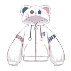 Harajuku Kawaii Broken Bears Hoodie ON600 15 Harajuku Kawaii Broken Bears Hoodie ON600 -EgrilDoll Fashion Outlet Store harajuku kawaii broken bears hoodie on600 pink and blue s 351
