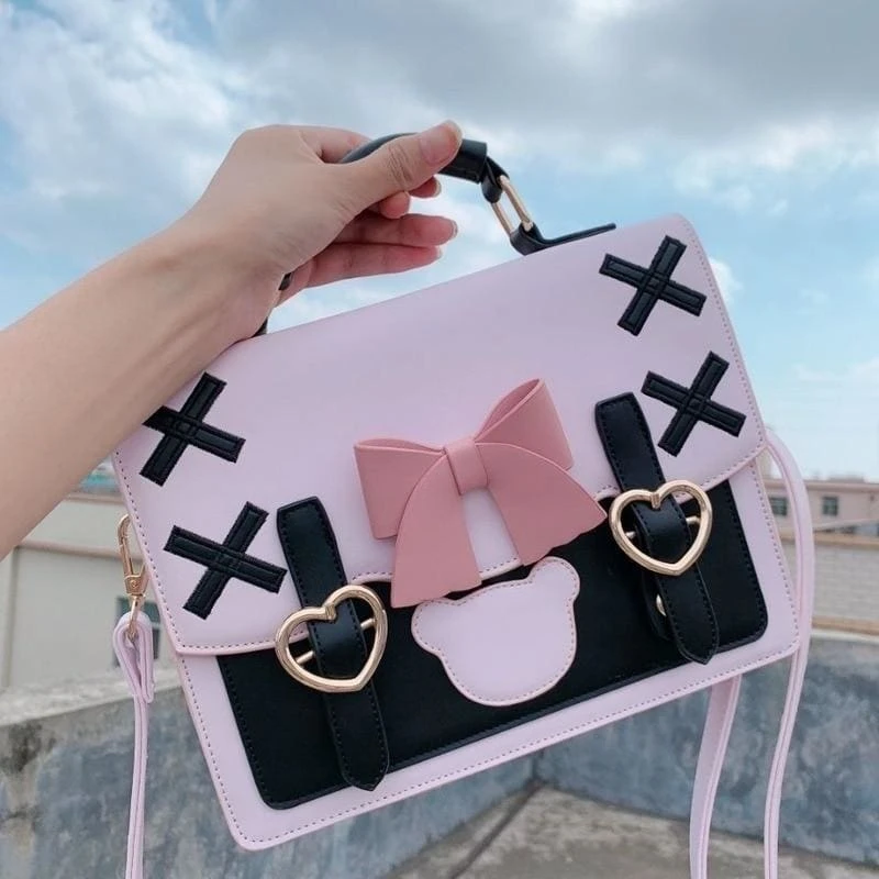 Harajuku Lolita Kawaii Shoulder Bag Messenger Bag SP16618 1 Harajuku Lolita Kawaii Shoulder Bag Messenger Bag SP16618