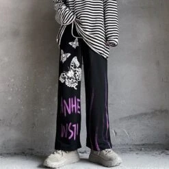 Harajuku Printed Unisex Pants -EgrilDoll Fashion Outlet Store harajuku printed unisex pants 135