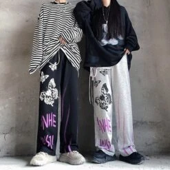 Harajuku Printed Unisex Pants -EgrilDoll Fashion Outlet Store harajuku printed unisex pants 913