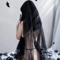 Japanese Anime Game Kawaii Lolita Gothic Wedding Bride Lingerie EG409 -EgrilDoll Fashion Outlet Store japanese anime game kawaii lolita gothic wedding bride lingerie eg409 dresses 139