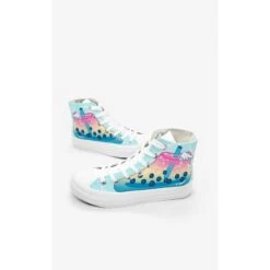 Japanese Colorful Hand Painted Canvas Shoes SP16370 19 Japanese Colorful Hand Painted Canvas Shoes SP16370 -EgrilDoll Fashion Outlet Store japanese colorful hand painted canvas shoes sp16370 434