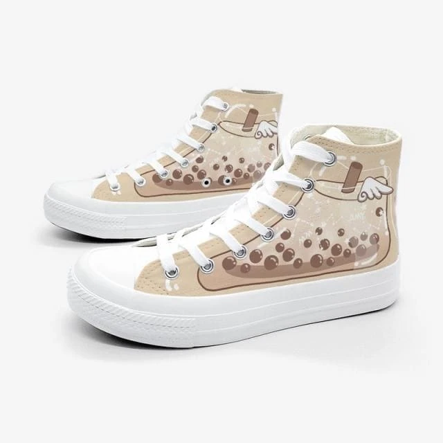 Japanese Colorful Hand Painted Canvas Shoes SP16370 10 Japanese Colorful Hand Painted Canvas Shoes SP16370 - Image 10