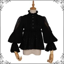 Japanese Fashion Gothic Vintage Lolita Princess Dress EG17503 -EgrilDoll Fashion Outlet Store japanese fashion gothic vintage lolita princess dress eg17503 black blouse only s 350