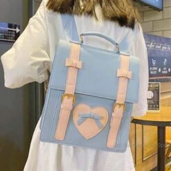 Japanese Heart Girls Cute School Bag Backpack EG16929 -EgrilDoll Fashion Outlet Store japanese heart girls cute school bag backpack eg16929 479