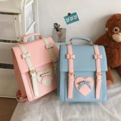 Japanese Heart Girls Cute School Bag Backpack EG16929 -EgrilDoll Fashion Outlet Store japanese heart girls cute school bag backpack eg16929 481
