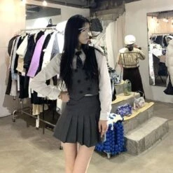 Japanese White Tops Pleated Skirt JK Uniform Suit EG16659 8 Japanese White Tops Pleated Skirt JK Uniform Suit EG16659 -EgrilDoll Fashion Outlet Store japanese white tops pleated skirt jk uniform suit eg16659 904