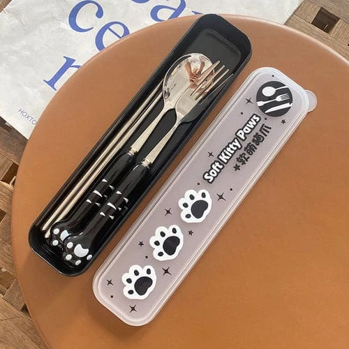 Kawaii Anime Cat Paw Spoon Set ON167 12 Kawaii Anime Cat Paw Spoon Set ON167 - Image 12