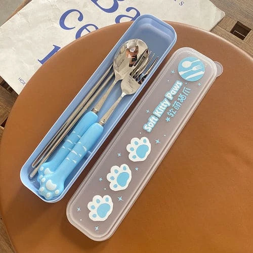 Kawaii Anime Cat Paw Spoon Set ON167 10 Kawaii Anime Cat Paw Spoon Set ON167 - Image 10