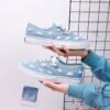 Kawaii Blue Low-cut Lace Sports Shoes FY012