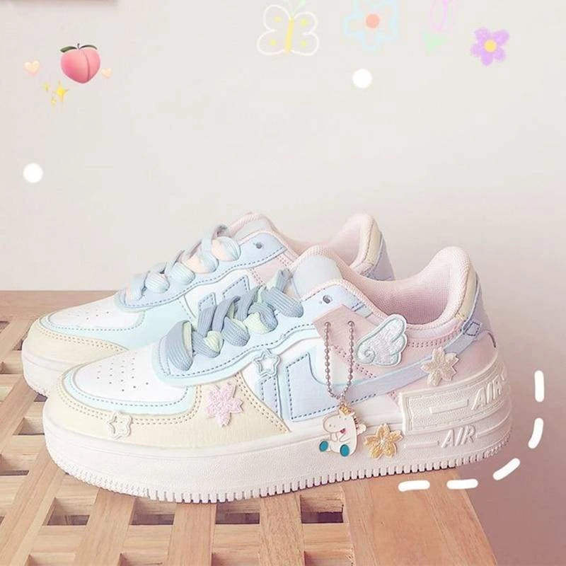 Kawaii Candy Color Lolita Shoes EG16724 1 Kawaii Candy Color Lolita Shoes EG16724
