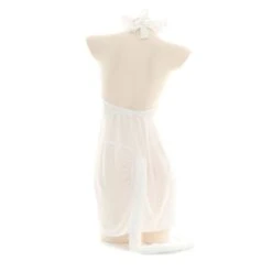 Kawaii Cat Girl Translucent Pajama Open Chest Nightdress With Ears And Tail Set EG392 12 Kawaii Cat Girl Translucent Pajama Open Chest Nightdress With Ears And Tail Set EG392 -EgrilDoll Fashion Outlet Store kawaii cat girl translucent pajama open chest nightdress with ears and tail set eg392 922