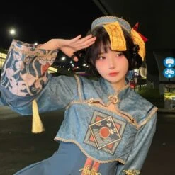 Kawaii Chinese Zombie Ghost Cute Costume ON207 -EgrilDoll Fashion Outlet Store kawaii chinese zombie ghost cute costume on207 101