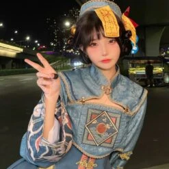 Kawaii Chinese Zombie Ghost Cute Costume ON207 -EgrilDoll Fashion Outlet Store kawaii chinese zombie ghost cute costume on207 923