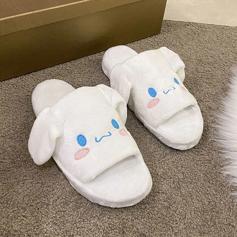 Kawaii Cute Animal Fleece Slippers ME39 5 Kawaii Cute Animal Fleece Slippers ME39 - Image 5