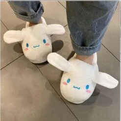 Kawaii Cute Animal Fleece Slippers ME39