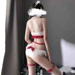 Kawaii Cute Nurse Cosplay Uniform Christmas Lingerie Set EG16894 -EgrilDoll Fashion Outlet Store kawaii cute nurse cosplay uniform christmas lingerie set eg16894 295