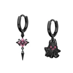 Kawaii Ghost Earrings ON670 -EgrilDoll Fashion Outlet Store kawaii ghost earrings on670 black 519