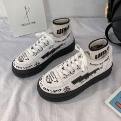 Kawaii Graffiti Sports Shoes FY024 13 Kawaii Graffiti Sports Shoes FY024 -EgrilDoll Fashion Outlet Store kawaii graffiti sports shoes fy024 499