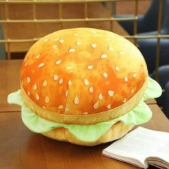 Kawaii Hamburger Cute Plushie Cushion ON376 -EgrilDoll Fashion Outlet Store kawaii hamburger cute plushie cushion on376 40cm pillow 183