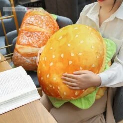 Kawaii Hamburger Cute Plushie Cushion ON376 -EgrilDoll Fashion Outlet Store kawaii hamburger cute plushie cushion on376 40cm pillow 669