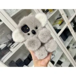 Kawaii Koala Fluffy Phone Case ON605 -EgrilDoll Fashion Outlet Store kawaii koala fluffy phone case on605 896