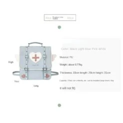 Kawaii Lolita Medic Angel Wings Nurse Backpack ON468 -EgrilDoll Fashion Outlet Store kawaii lolita medic angel wings nurse backpack on468 bag 423