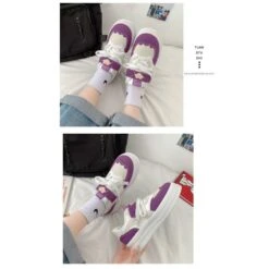 Kawaii Lolita White Spring Sport Shoes SP16666 -EgrilDoll Fashion Outlet Store kawaii lolita white spring sport shoes sp16666 699