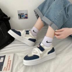 Kawaii Lolita White Spring Sport Shoes SP16666 -EgrilDoll Fashion Outlet Store kawaii lolita white spring sport shoes sp16666 774