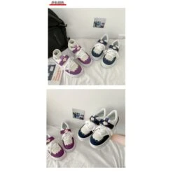 Kawaii Lolita White Spring Sport Shoes SP16666 -EgrilDoll Fashion Outlet Store kawaii lolita white spring sport shoes sp16666 812