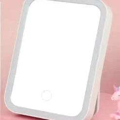 Kawaii Must Have Light Up Mirror ON668 -EgrilDoll Fashion Outlet Store kawaii must have light up mirror on668 white 443