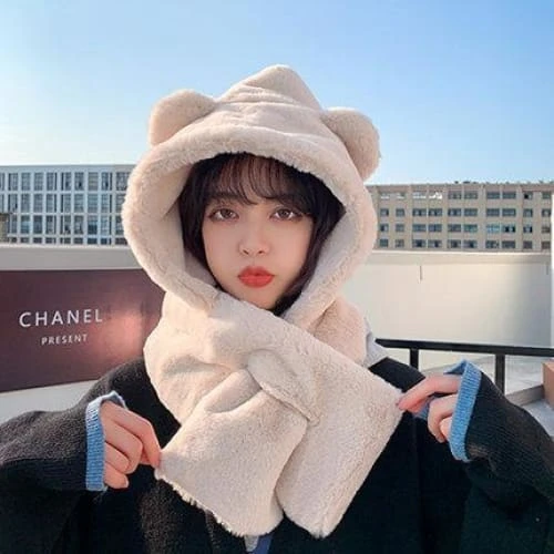 Kawaii Rabbit Hat Long Ears Cute Cartoon Plush Cap For Winter FY034 16 Kawaii Rabbit Hat Long Ears Cute Cartoon Plush Cap For Winter FY034 - Image 16