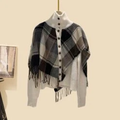 Kawaii Shawl Sweater Pleated Skirt Two Pieces Set ON238 -EgrilDoll Fashion Outlet Store kawaii shawl sweater pleated skirt two pieces set on238 s 616