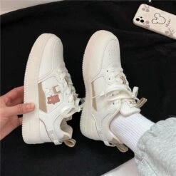 Kawaii White Bear Sports Shoes EG17095 -EgrilDoll Fashion Outlet Store kawaii white bear sports shoes eg17095 611