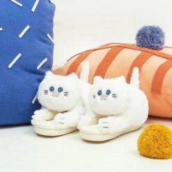Kitty Home Slippers -EgrilDoll Fashion Outlet Store kitty home slippers 548