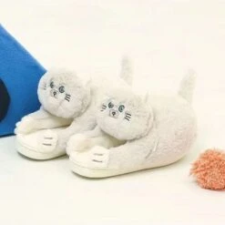 Kitty Home Slippers -EgrilDoll Fashion Outlet Store kitty home slippers 718
