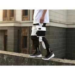 Korean Hip Hop Joggers Letter Ribbons Cargo Pants BE218 8 Korean Hip Hop Joggers Letter Ribbons Cargo Pants BE218 -EgrilDoll Fashion Outlet Store korean hip hop joggers letter ribbons cargo pants be218 828