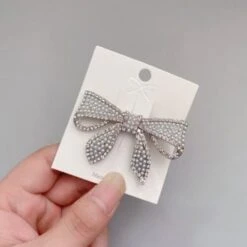 Korean Metal Rhinestone Hair Ponytail Clip BE349 -EgrilDoll Fashion Outlet Store korean metal rhinestone hair ponytail clip be349 413