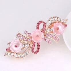 Korean Metal Rhinestone Hair Ponytail Clip BE349 -EgrilDoll Fashion Outlet Store korean metal rhinestone hair ponytail clip be349 794
