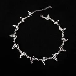 Kpop Goth Metal Hollow Heart Neck Chains Choker EE0735 -EgrilDoll Fashion Outlet Store kpop goth metal hollow heart neck chains choker ee0735 3 532