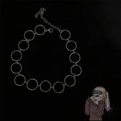 Kpop Goth Metal Hollow Heart Neck Chains Choker EE0735 -EgrilDoll Fashion Outlet Store kpop goth metal hollow heart neck chains choker ee0735 4 803