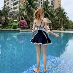 Lace Flower Cute Suspenders Sexy Dress EG301 -EgrilDoll Fashion Outlet Store lace flower cute suspenders sexy dress eg301 802