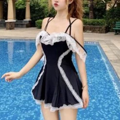 Lace Flower Cute Suspenders Sexy Dress EG301 -EgrilDoll Fashion Outlet Store lace flower cute suspenders sexy dress eg301 835