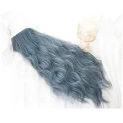 Lolita Blue Gray Wavy Long Curly Wig EG15443 -EgrilDoll Fashion Outlet Store lolita blue gray wavy long curly wig eg15443 wigs 144