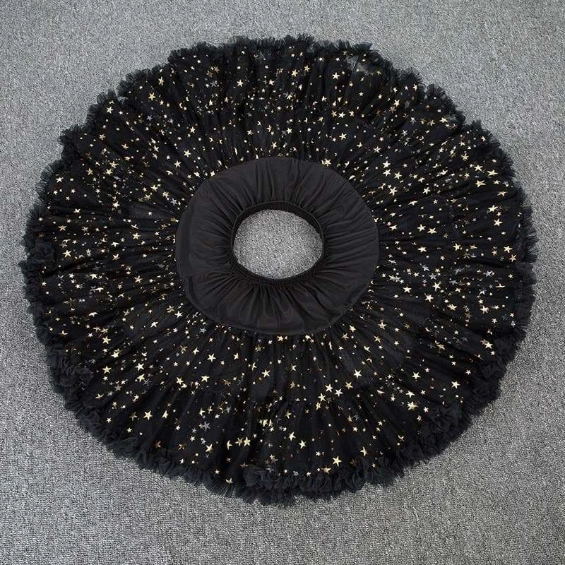 Lolita Cute Star Boneless Soft Yarn Petticoat SP15584 1 Lolita Cute Star Boneless Soft Yarn Petticoat SP15584