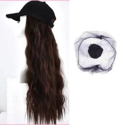 Long Wavy Baseball Cap Adjustable Curly Wig BE298 12 Long Wavy Baseball Cap Adjustable Curly Wig BE298 -EgrilDoll Fashion Outlet Store long wavy baseball cap adjustable curly wig be298 392