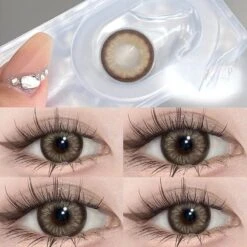 Lucy Queen Eyes IDol Natural Fabulous Daily Lenses ON212 -EgrilDoll Fashion Outlet Store lucy queen eyes idol natural fabulous daily lenses on212 100 black swan brown 14 4mm 917